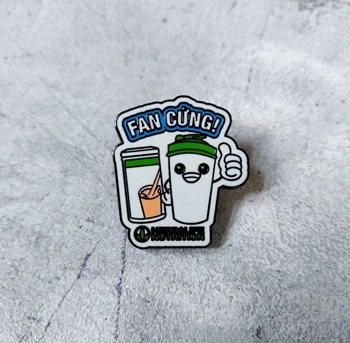 Huy hiệu cài áo số 69 -