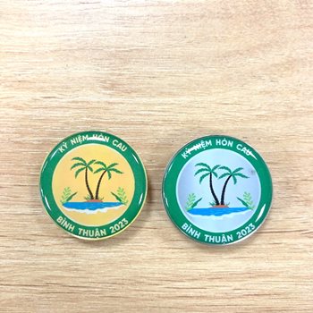 Huy hiệu cài áo Hòn Cau -