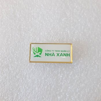 Huy hiệu cài áo Nhà Xanh -